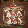 Custom Acrylic Ornament - Personalized Christmas Birthday Gifts For Mom, Dad, Brother, Sister - Baked With Love