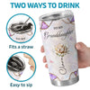 Custom Tumbler - Personalized Birthday Gifts For Daughter, Granddaughter - Forever My Precious Girl