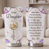 Custom Tumbler - Personalized Birthday Gifts For Daughter, Granddaughter - Forever My Precious Girl