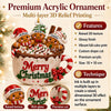 Custom Gingerbread Premium 3D Ornament - Personalized Christmas Birthday Gifts For Mom, Dad, Brother, Sister - Everything Is Better Together
