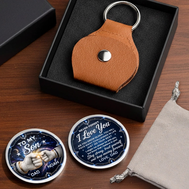 Custom Pocket Hug - Personalized Birthday Gifts For Son, Grandson - Always My Greatest Pride