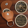 Custom Pocket Hug - Personalized Anniversary Wedding Gifts For Husband And Wife, Him And Her - You Are My Queen Forever
