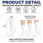 Custom Funny Middle Tube Socks - Personalized Birthday Gifts For Husband, Son, Grandson, Brother, Grandpa, Dad, Yourself - Aloha Good Times