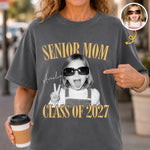 Custom Photo Comfort T-Shirt - Personalized Graduation Gifts For Him, Her - The Next Chapter Begins