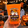Custom Boo Halloween Party Cups - Personalized Halloween Birthday Gifts For Mom, Dad, Brother, Sister - Creepy Cute Together