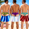 Custom Funny Men Swim Trunks - Personalized Birthday Gifts For Husband, Son, Grandson, Brother, Grandpa, Dad, Yourself - Ready For Beach Party