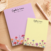 Custom Notepad - Personalized Birthday Gifts For Wife, Daughter, Besties, Sisters, Granddaughter, Grandma, Mom, Yourself - Becoming More Me Every Day