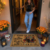 Custom Day Of The Dead Home Decor Decorative Mat - Personalized  Anniversary Wedding Gifts For Husband And Wife, Him And Her - Love You To Death
