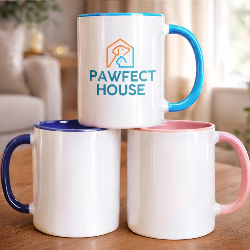 Custom Photo Day Of The Dead Accent Mug - Personalized Birthday Gifts For Dog Cat Lovers, Dog Dad And Mom, Cat Owners - Dancing With Colorful Memories Today