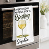 Custom Kitchen Towel - Personalized Birthday Gifts For Wife, Daughter, Besties, Sisters, Granddaughter, Grandma, Mom, Yourself - Simply Being Me