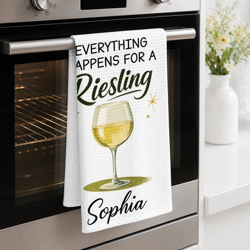 Custom Kitchen Towel - Personalized Birthday Gifts For Wife, Daughter, Besties, Sisters, Granddaughter, Grandma, Mom, Yourself - Simply Being Me
