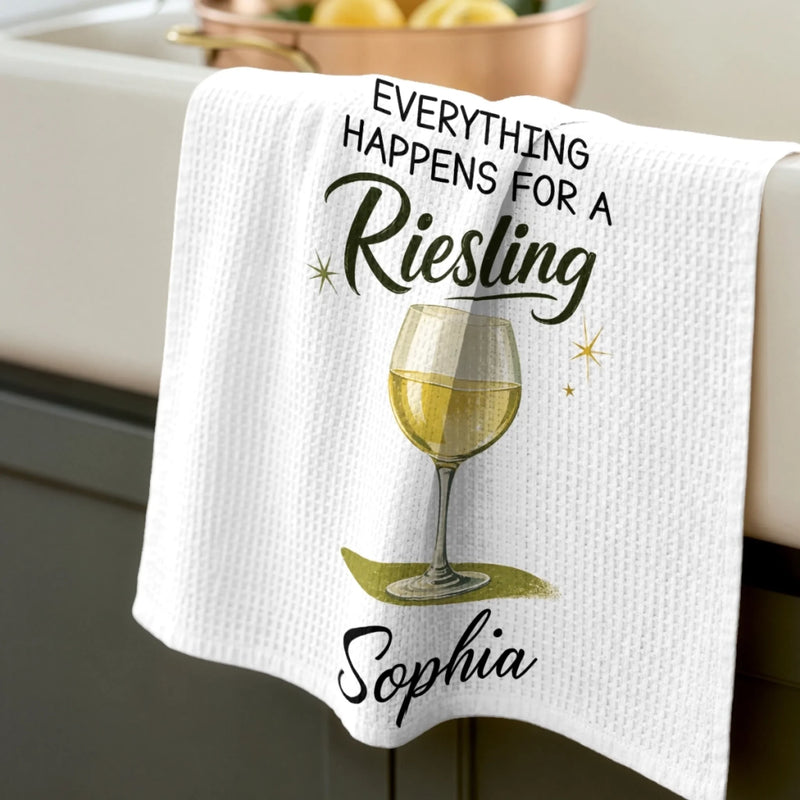Custom Kitchen Towel - Personalized Birthday Gifts For Wife, Daughter, Besties, Sisters, Granddaughter, Grandma, Mom, Yourself - Simply Being Me