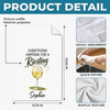 Custom Kitchen Towel - Personalized Birthday Gifts For Wife, Daughter, Besties, Sisters, Granddaughter, Grandma, Mom, Yourself - Simply Being Me
