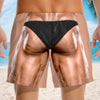 Custom Funny Men Swim Trunks - Personalized Birthday Gifts For Husband, Son, Grandson, Brother, Grandpa, Dad, Yourself - Living Proof I Need A Vacation