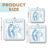 Custom Photo Acrylic Ornament - Personalized Best Friend Christmas Birthday Gifts For Women, Besties, Sisters, BFF - Eternal Bestie Love