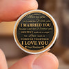 Custom Pocket Hug - Personalized Anniversary Wedding Gifts For Husband And Wife, Him And Her - Forever And Always With You