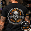 Custom Back Printed Shirt - Personalized Birthday Gifts For Husband, Son, Grandson, Brother, Grandpa, Dad, Yourself - Fix It Ride It