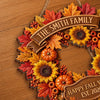 Custom Wood Sign - Personalized Birthday Gifts For Mom, Dad, Brother, Sister - Warm Fall Sunshine Welcome