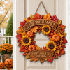 Custom Wood Sign - Personalized Birthday Gifts For Mom, Dad, Brother, Sister - Warm Fall Sunshine Welcome