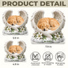 Custom Photo Acrylic Plaque - Personalized Pet Memorial Sympathy Gifts For Dogs, Cats - Always In Our Thoughts