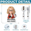Custom Acrylic Badge Reel - Personalized Teacher Appreciation, Back To School Gifts For Teacher - Inspiring Minds Every Day