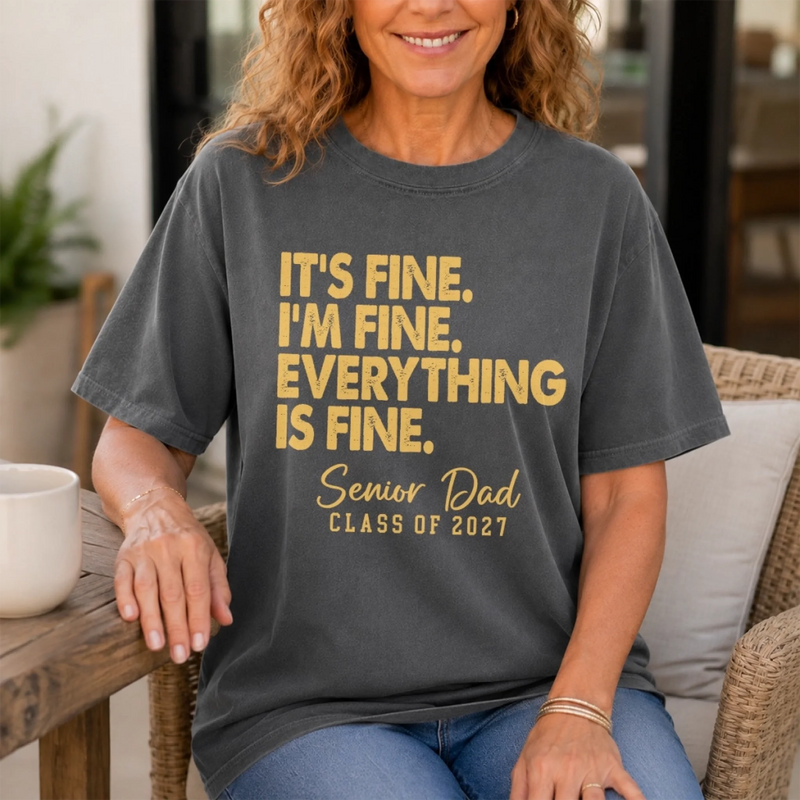 Custom Comfort T-Shirt - Personalized Graduation Gifts For Him, Her - Keeping It Together Barely Fine