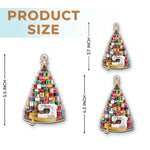 Custom Acrylic Ornament - Personalized Christmas Birthday Tailor Gifts For Sewer, Seamstress - Threaded With Love And Cheer