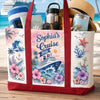 Custom Canvas Tote Bag - Personalized Summer Vacation And Travel Gifts For Mom, Dad, Brother, Sister - Family Time At Sea