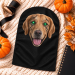Custom Pet Photo Zombie Dog Halloween Gifts - Personalized Balaclava Mask