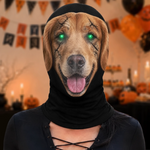 Custom Pet Photo Zombie Dog Halloween Gifts - Personalized Balaclava Mask