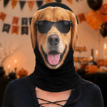 Custom Pet Photo Halloween Gifts for Dog Lovers - Personalized Balaclava Mask
