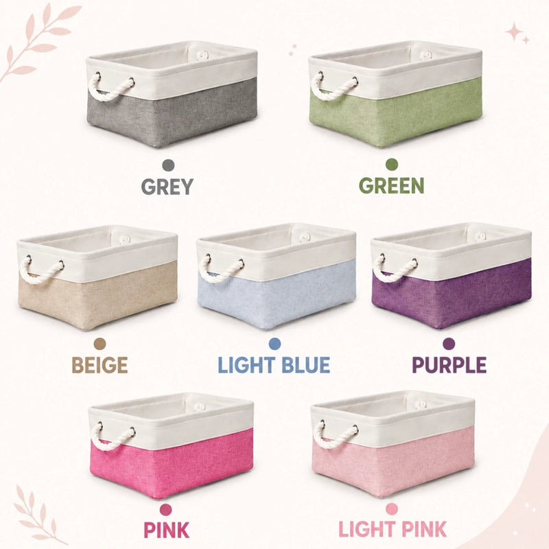 Custom Name Building Block Toy Storage For Kids - Personalized Storage Basket