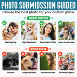Custom Photo Cartoon Character Gifts for Kids - Personalized Shaped Pillow