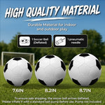Custom Name Motivational Soccer Gift for Grandson - Personalized Soccer Ball