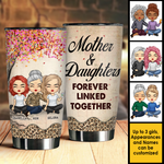 Custom Name Mother Daughter Gifts - Personalized Tumbler