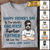 World's Greatest Farter - Gift For Dads - Personalized Unisex T-Shirt