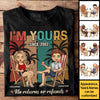 I'm Yours, No Returns Or Refunds - Personalized Unisex T-Shirt, Hoodie, Sweatshirt - Gift For Couple, Husband Wife, Anniversary, Engagement, Wedding, Marriage Gift