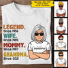 Legend Wife - Personalized Unisex T-Shirt