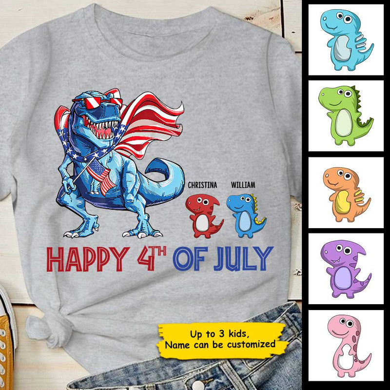 Happy 4th Of July  - Gift For 4th Of July - Personalized Unisex T-Shirt