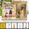 Don't Cry For Me, Mom! I Can Even Fly With My New Wings - Personalized Photo Frame