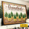 Grandkids - The Greatest Joy Of All - Personalized Horizontal Poster