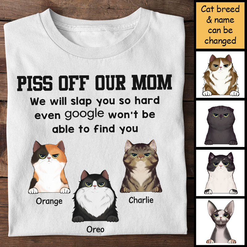 Custom Name Funny Cat Dad Gifts - Personalized Apparel