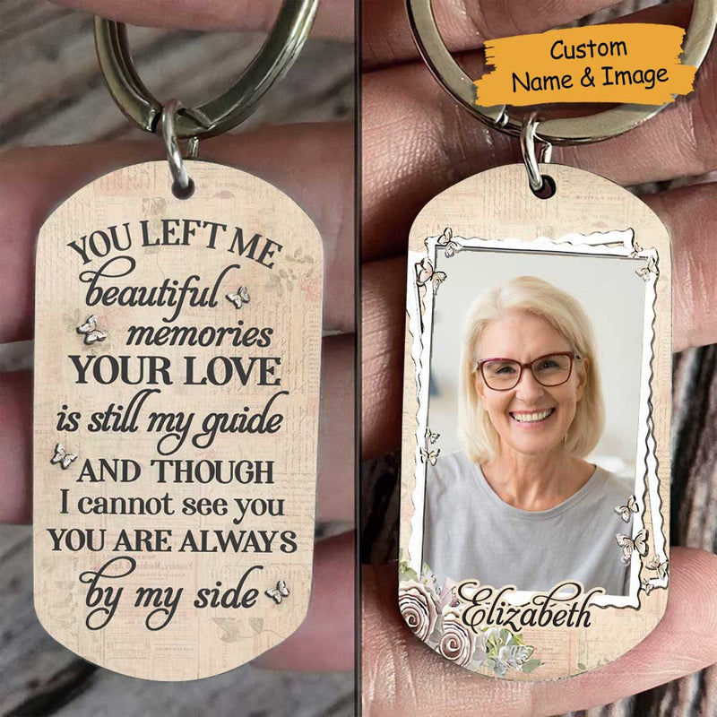 Custom Photo Memorial Keepsake Gifts - Personalized Keychain