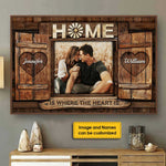 Custom Photo Couple Home Decor - Personalized Poster