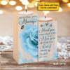 You Didn’t Go Alone, A Part Of Me Went With You - Personalized Candle Holder