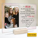 Custom Photo Mom Gifts - Personalized Acrylic Plaque