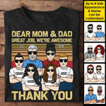 Custom Name Funny Family Gifts for Mom and Dad - Personalized Apparel