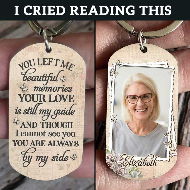 Custom Photo Memorial Keepsake Gifts - Personalized Keychain