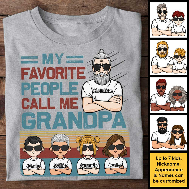 I'm Called Grandpa - Personalized Unisex T-shirt, Hoodie - Gift For Dad, Grandpa