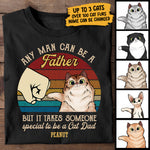 Custom Name Cat Dad Gifts for Cat Lovers - Personalized Apparel